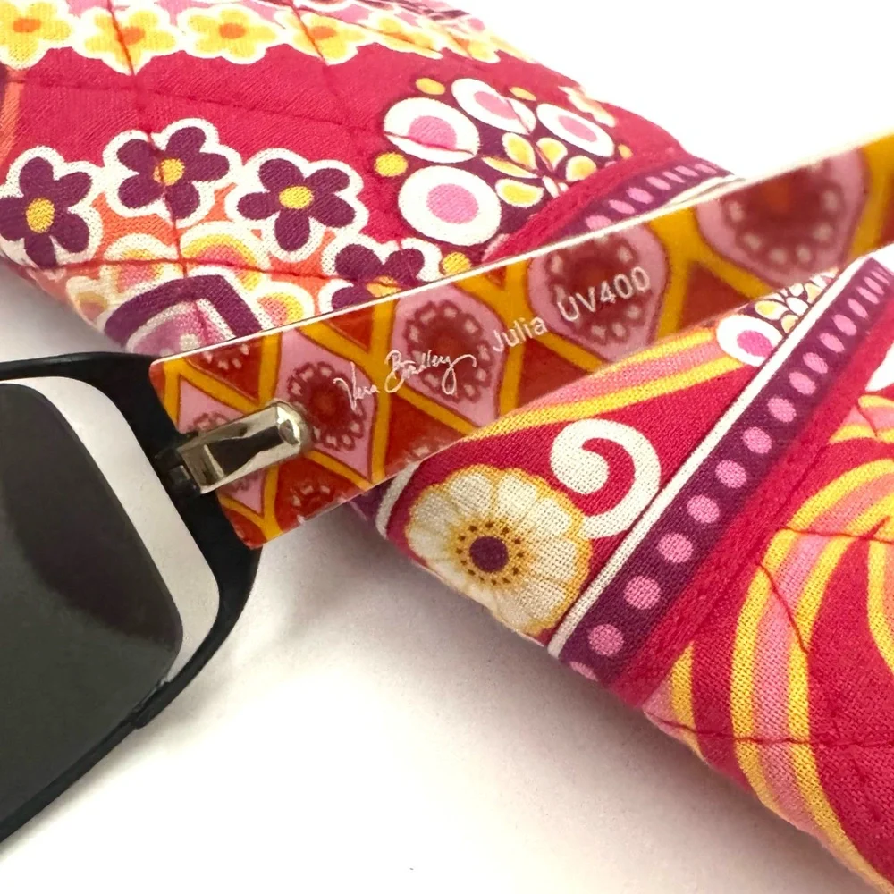 Vera Bradley Designer Sunglasses in the Model Julia with soft case